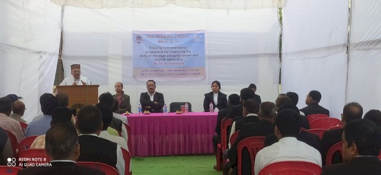 CG:पैनल अधिवक्ता एवं रिटेनर अधिवक्ताओं के लिये स्कील इंप्रूविंग प्रशिक्षण का किया गया आयोजन... बेमेतरा जिला न्यायालय परिसर बेमेतरा में आयोजित किया गया
