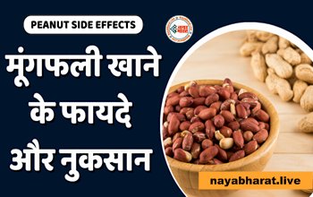 Peanut side effects: गलती से भी मूंगफली न खाएं ये 4 तरह के लोग.....शरीर आ जाएगा इन गंभीर बीमारियों की चपेट में, जाने इसके फायदे और नुकसान....