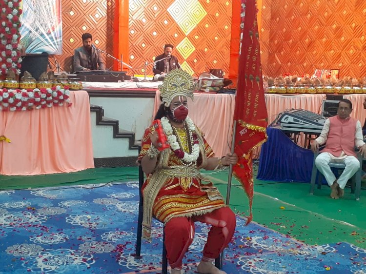 जय माँ परिवार द्वारा संगीतमय सुंदरकांड पाठ का हुआ आयोजन