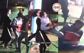 Ladki Ka Video: डांस करते शख्स को पकड़कर लड़की ने कर दी ऐसी हरकत, देखने वालो की अटक गई सांसे- देखें वीडियो...