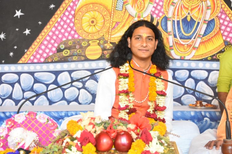 भारत के अलावा विश्व में ऐसी संस्कृति नही जो अपना जीवन दूसरे के कल्याण दे देवें- पं. हिमांशु कृष्ण भारद्वाज