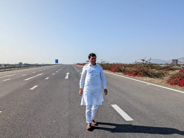 कैलाश चौधरी ने किया दिल्ली मुंबई हाईवे का अवलोकन, दौसा रैली में प्रधानमंत्री मोदी ने किया राष्ट्र को समर्पित