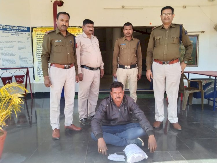 नशे के अवैध कारोबार पर चैकी बसदेई पुलिस की कार्रवाई, 13 हजार रूपये का गांजा जफ्त, एक गिरफ्तार...