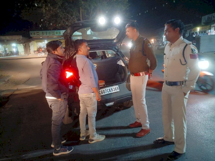 करंजी पुलिस चला रही सघन चेकिंग अभियान, संदिग्धों वाहनों की हो रही लगातार चेकिंग.... अपराधियों और बदमाशों पर शिकंजा कसने पुलिस अलर्ट- संजय गोस्वामी