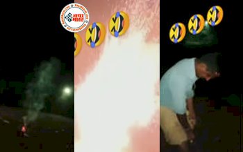 Uncle's Viral News : मजाक पड़ गया भारी, रॉकेट बम के ऊपर से कूद रहे थे चाचाजी तभी हुआ कुछ ऐसा जिसे देख रोंगटे खड़े हो जायेंगे- देखें वीडियो...