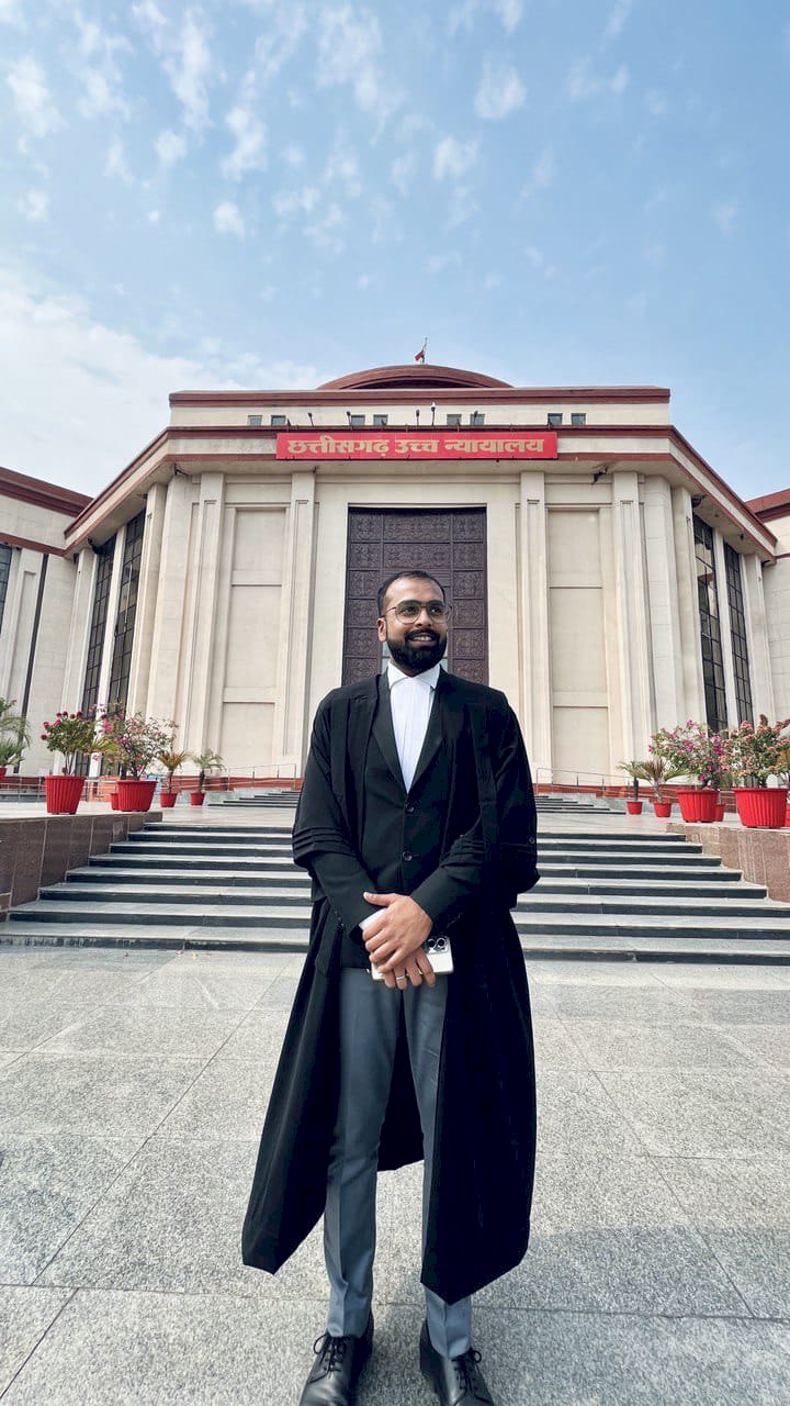 अधिवक्ता आशुतोष विश्वास को मिली बड़ी जिम्मेदारी :  छत्तीसगढ़ प्रदेश के राष्ट्रीय मानवाधिकार सामाजिक न्याय आयोग छत्तीसगढ़ विधि प्रकोष्ठ  के बने प्रदेश उपाध्यक्ष...