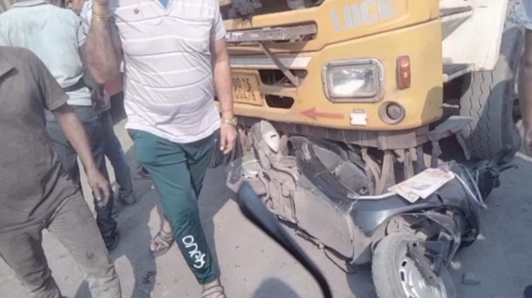 CG- छात्रा की मौत: 12वी बोर्ड परीक्षा देने जा रही छात्रा को तेज रफ़्तार ट्रक ने रौंदा...छात्रा की मौक़े पर मौत...
