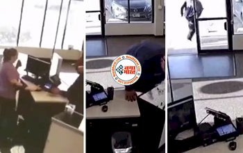 Chor Ka Video: शॉप में कैश लूटने आया बदमाश हुआ ऐसा हादसा कि खुद लुटकर भाग गया- देखें वीडियो...