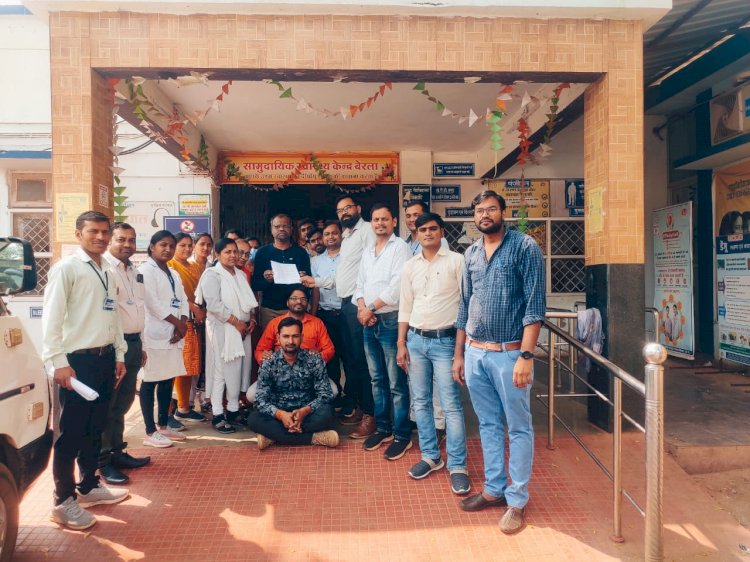 CG:बेमेतरा मुख्यालय में सर्व विभागों के संविदा कर्मचारियों का हड़ताल 20 मार्च.को.जानकारी नही तो काम नही के नारे के साथ सौपेंगे ज्ञापन