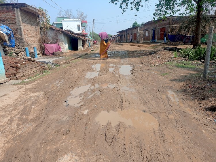 सड़क की समस्या को लेकर सरपंच कई वर्षों से काट रहे अधिकारियों के चक्कर अब बड़े आंदोलन की कर रहे तैयारी कौन से गांव का है पूरा मामला जाने पढ़े पूरी खबर