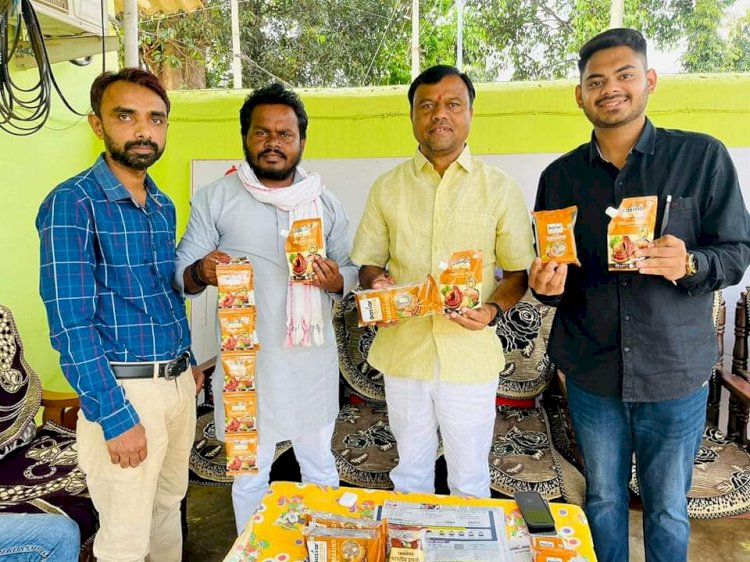 बस्तर सांसद दीपक बैज द्वारा किया गया कोशर एग्रो प्राइवेट लिमिटेड इमली प्रोसेसिंग यूनिट बस्तर फार्म्स के नए प्रोडक्ट्स लॉन्च.....