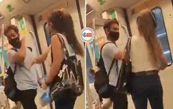 Boy Girl Viral News : चलते मेट्रो में लड़की का हुआ दिमाग खराब, पास खड़े लड़के को लगी मरने, फिर लड़के ने जो किया उसे देख दंग रह जायेंगे आप- देखें वीडियो...