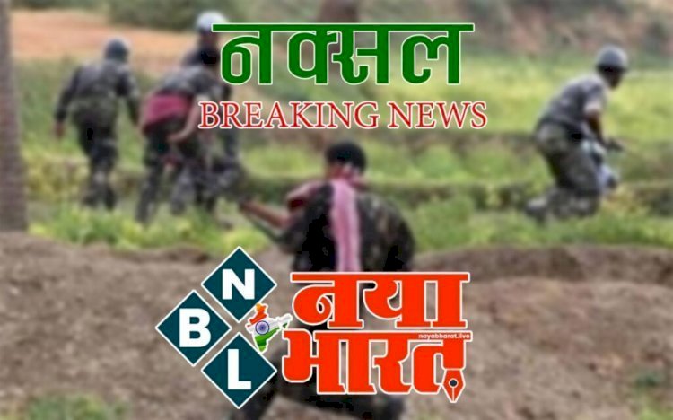 2 महिला नक्सली ढेर BREAKING: पुलिस-नक्सलियों के बीच मुठभेड़...महिला नक्सली ढेर....हथियार समेत विस्फोटक भी बरामद...