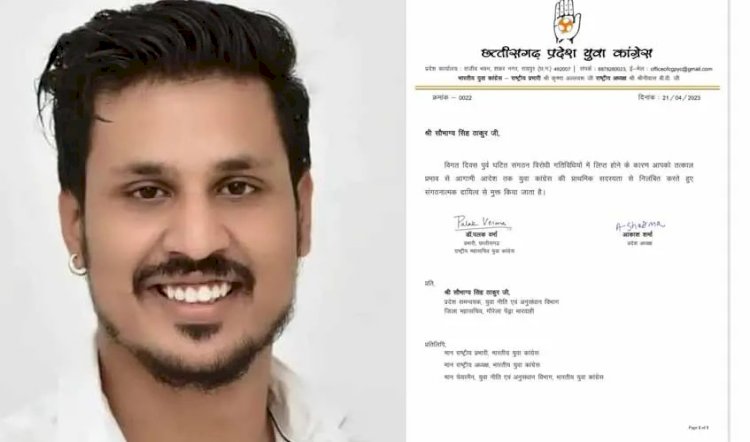 Rahul Gandhi Slogan : राहुल गांधी मुर्दाबाद वाले नारे के मामले में एक्शन…प्रदेश समन्वयक को किया निलंबित