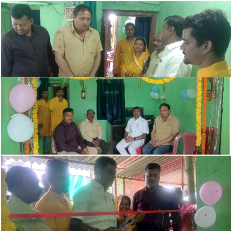 बस्तर साँसद दीपक बैज ने उसरिबेड़ा में के.आर.हेल्थ केयर पैथोलॉजी लैब का किया शुभारंभ..