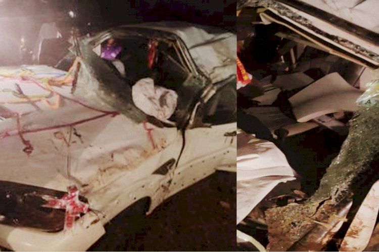 CG- 2 युवकों की दर्दनाक मौत: NH पर पलट गई बारातियों से भरी स्कॉर्पियो, बाइक सवार को बचाने के चक्कर में हुआ हादसा, शादी की खुशियां मातम में बदली.....