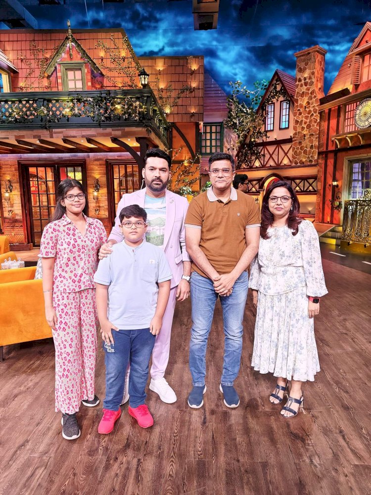 The Kapil Sharma Show में पहुंची छत्तीसगढ़ के IAS-IPS की जोड़ी, मशहूर कॉमेडियन कपिल शर्मा के साथ फोटो किया ट्वीट.....