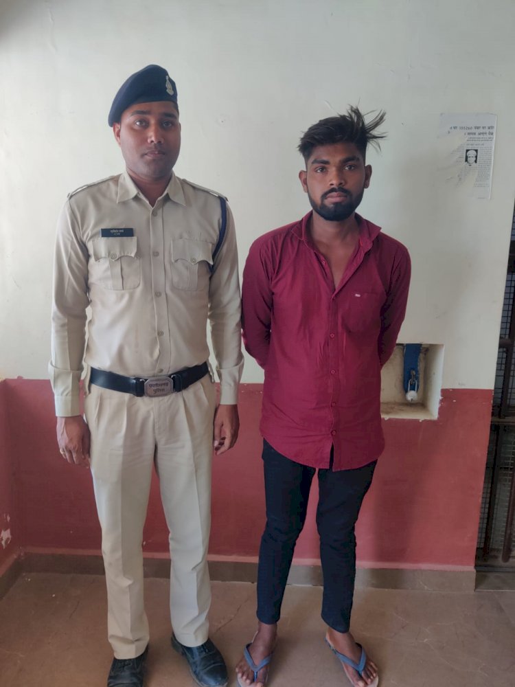 नाबालिक लड़की को शादी का प्रलोभन देकर बहला फुसलाकार भगाकर ले जाने वाले आरोपी को पंडरिया पुलिस द्वारा गिरफ्तार कर भेजा गया जेल।