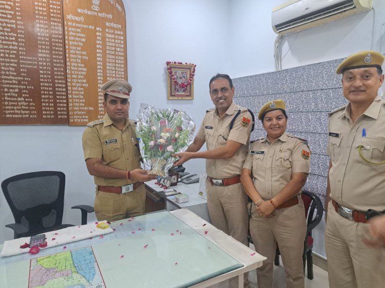 आरपीएस देशराज गुर्जर ने संभाला शहर डिप्टी का पद