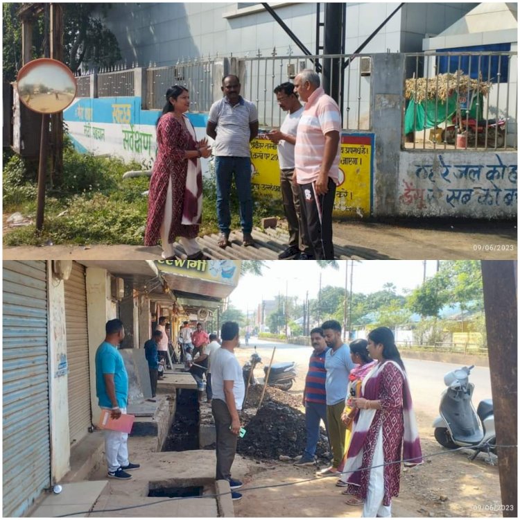 नगर पालिक निगम के तहत बारिश के पूर्व शहर के बड़े नालियों ,प्रमुख मार्गो व वार्डो मैं साफ-सफाई को लेकर निगम प्रशासन पूरी रणनीति के साथ कार्य कर रहा...