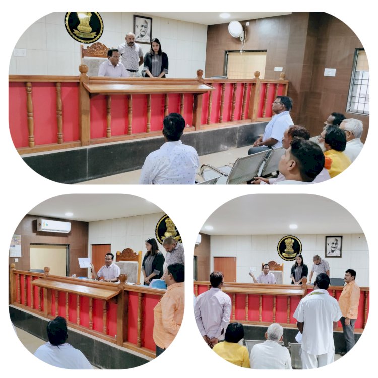 CG:वार्ड 06 मोहभट्ठा में पार्षद पद के लिए तीन प्रत्याशी हुए चयनित....अभ्यर्थियों को किया गया चुनाव चिन्ह आबंटन.. 04 नाम वापस लिए..मैदान में होंगे03 प्रत्याशी भाजपा, कांग्रेस, निर्दलीय...27 जुन को होना है चुनाव..30 जुन को मतगणना..