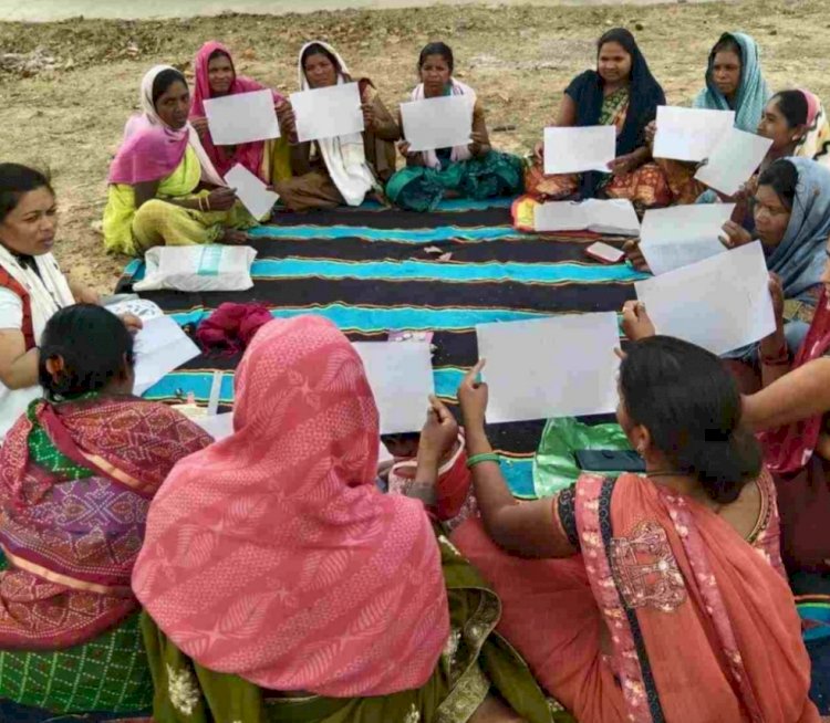 मतदाता जागरूकता अभियान में बिहान की महिलाएं निभा रही हैं महत्वपूर्ण भूमिका