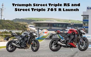 Triumph Street Triple RS and Street Triple 765 R Launch : Triumph की इन दो बाइको ने भारतीय मार्केट में मारी एन्ट्री, दमदार इंजन के साथ मिलेंगे ये फीचर्स, जाने कीमत...
