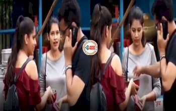 Prank Viral News : शख्स ने लड़कियों के साथ किया गजब का प्रैंक, पकड़ा दिया कटोरा, फिर जो हुआ, नज़ारा देख हंसी छुट जाएँगी- देखे वीडियो...