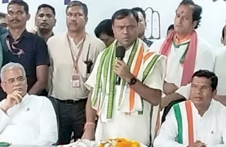 CG BREAKING NEWS : प्रदेश कांग्रेस अध्यक्ष दीपक बैज ने भाजपा को दी चुनौती, कही यह बड़ी बात