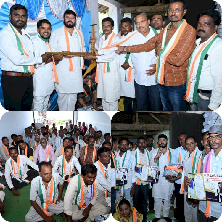CG:भूपेश सरकार की जनकल्याणकारी योजनाओ को घर घर है पहुंचाना: विधायक आशीष छाबड़ा..ग्राम निनवा में जोन स्तरीय कार्यकर्ता सम्मेलन