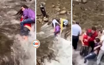 Brother Sister Video: बाढ़ में बह रहे भाई को बचाने के लिए मौत से भीड़ गई बहन- देखें वीडियो...