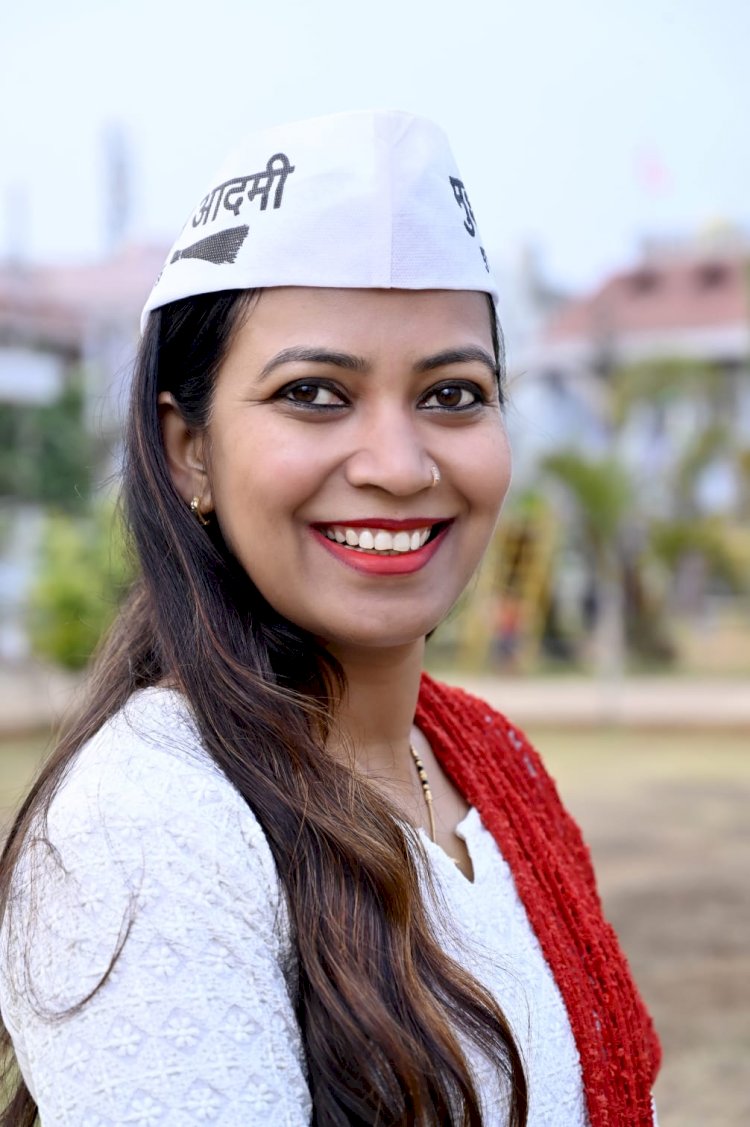 आम आदमी पार्टी ने दी तरुणा साबे को बड़ी जिम्मेदारी...