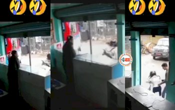 Scooty Girl Video : ब्रेक की जगह लड़की ने लगा दिया एक्सीलेटर, फिर जो हुआ, नज़ारा देख हंसी छुट जाएगी- देखे वीडियो...