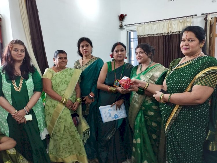 CG अनुप्रभा फाउंडेशन छत्तीसगढ़ ने किया मेनोपॉज में होने वाली समस्याओं के ऊपर अवेयरनेस प्रोग्राम कार्यक्रम की शुरुआत दीया लगा कर की गई...