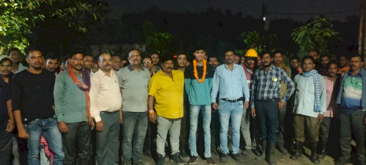 वोविनाम मार्शल आर्ट चैंपियनशिप: दीपका के अमन सिंह राठौर ने असम में जीता स्वर्ण पदक, एसटीएलएल ऑफिस में किया गया सम्मान.....
