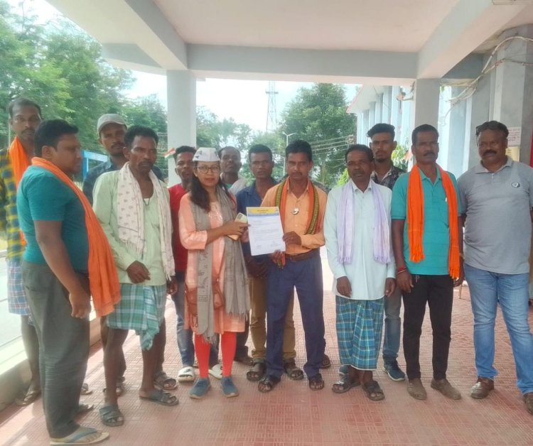 ट्रांसपोर्ट नगर बनाने से पूर्व लिया जाए ग्रामसभा कि सहमति : आम आदमी पार्टी