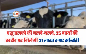 Govt Subsidy on Nandini Krishak Samridhi Yojana : बड़ी खुशखबरी! अब 25 गायों की खरीद पर मिलेगी 31 लाख रुपये की सब्सिडी, जाने योजना की शर्तें और नियम...