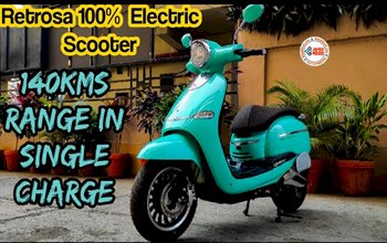 Avera Retrosa Electric Scooter : मार्केट आई नई Electric स्कूटर, सिंगल चार्ज में देती है 140 Km की तगड़ी रेंज, जाने कीमत...