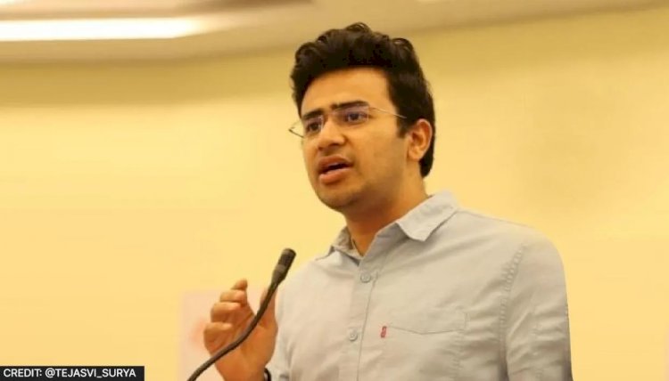 Tejasvi Surya Visit CG : राजधानी पहुंचे भारतीय जनता युवा मोर्चा के राष्ट्रीय अध्यक्ष तेजस्वी सूर्या, परिवर्तन उद्घोष’ कार्यक्रम में होंगे शामिल....