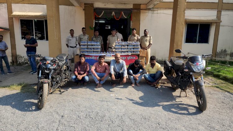 जगदलपुर शहर में चले रहे अवैध नशीले सीरप के कारोबारियों पर बस्तर पुलिस की बड़ी कार्यवाही...