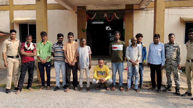 फरार वारंटीयों तथा आरोपियो की धरपकड़ पर बस्तर पुलिस की कार्यवाही...