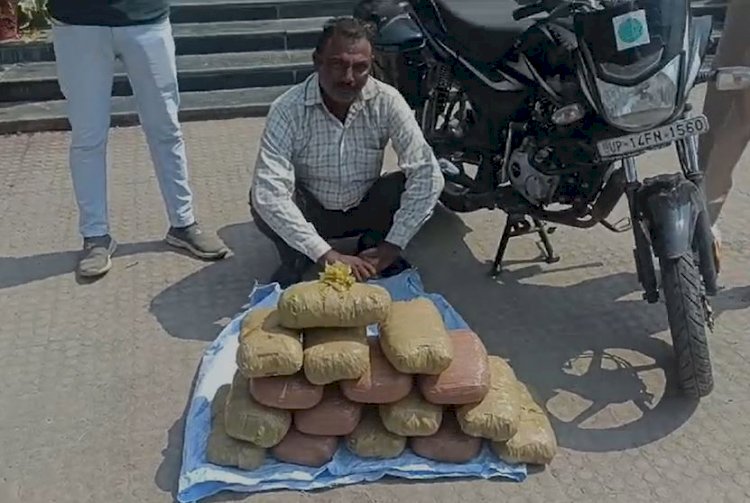 CG में लाखों का गांजा पकड़ाया : पुलिस की गांजा तस्करी पर बड़ी कार्यवाही, UP से आकर CG में कर रहा था तस्करी, लाखों के गांजे के साथ नशे का सौदागर गिरफ्तार...