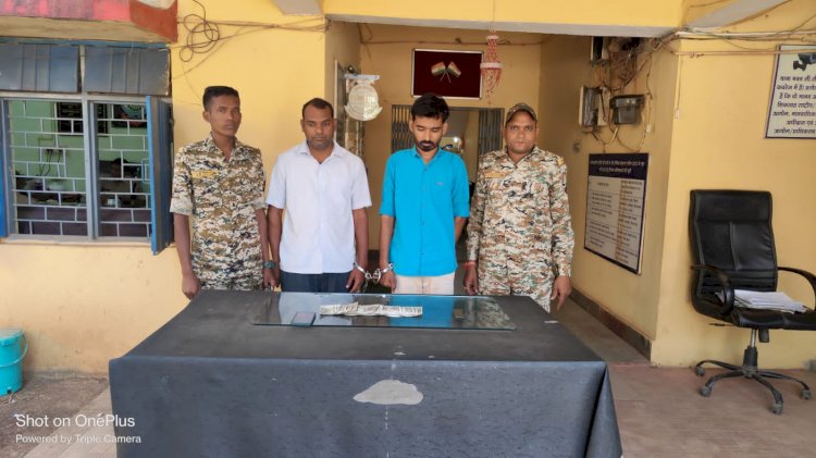 02 सटोरियों पर बोधघाट पुलिस की कार्यवाही... आरोपियो के कब्जे से 15,000/- रूपये नगद एवं मोबाइल फ़ोन को बरामद किया गया...
