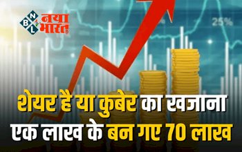 Multibagger Share : शेयर है या कुबेर का खजाना 1 साल में निवेशक को दिया इतना रिटर्न कि एक लाख के बन गए 70 लाख निवेश भी हैरान...