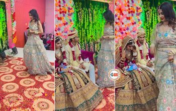 Bride Groom Video: स्टेज में सबके सामने दूल्हे को गुलाब पकड़ाकर निकल गई गर्लफ्रेंड, नज़ारा देख दुल्हन ने ऐसा रिएक्शन...- देखे वीडियो...