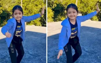 Girl Dance Viral Video: 'ठुमक-ठुमक' गाने पर बच्ची ने दिखाया ऐसा डांस, स्टेप्स देख खिल उठेगा चेहरा- देखें विडियो...