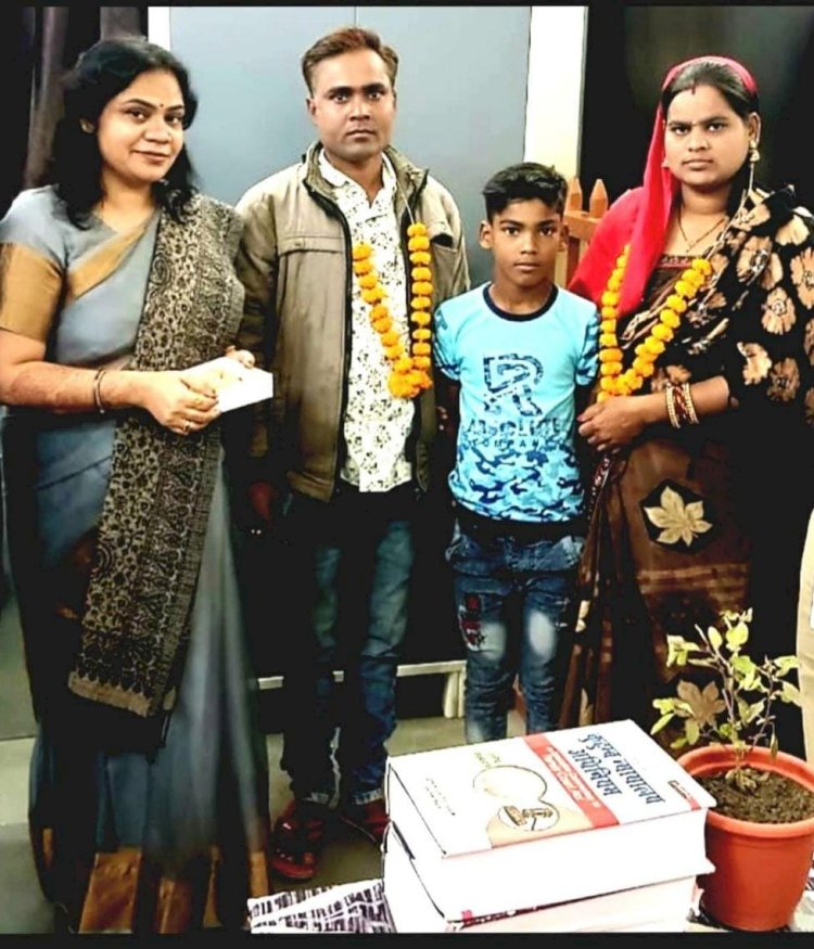CG:बेमेतरा नेशनल लोक अदालत में कुटुम्ब न्यायालय बेमेतरा में तीन परिवार हुये एक