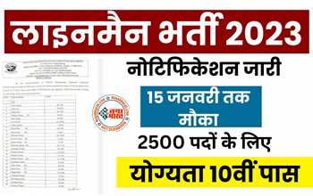 PSPCL Recruitment 2023-24: असिस्टेंट लाइनमैन के 2500 पदों के लिए आज है आवेदन की लास्ट डेट, अगर है ये सर्टिफिकेट तो जल्द करें अप्लाई, यहां जाने पूरी प्रक्रिया...