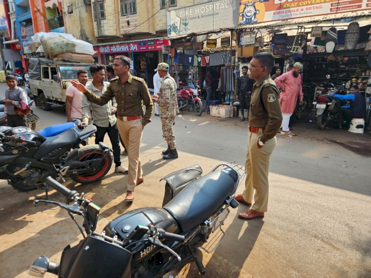 CG - यातायात जागरूकता सप्ताह 2024 : यातायात नियमों का पालन कर वाहन चलाने के बारे में समझाईश दिया गया...