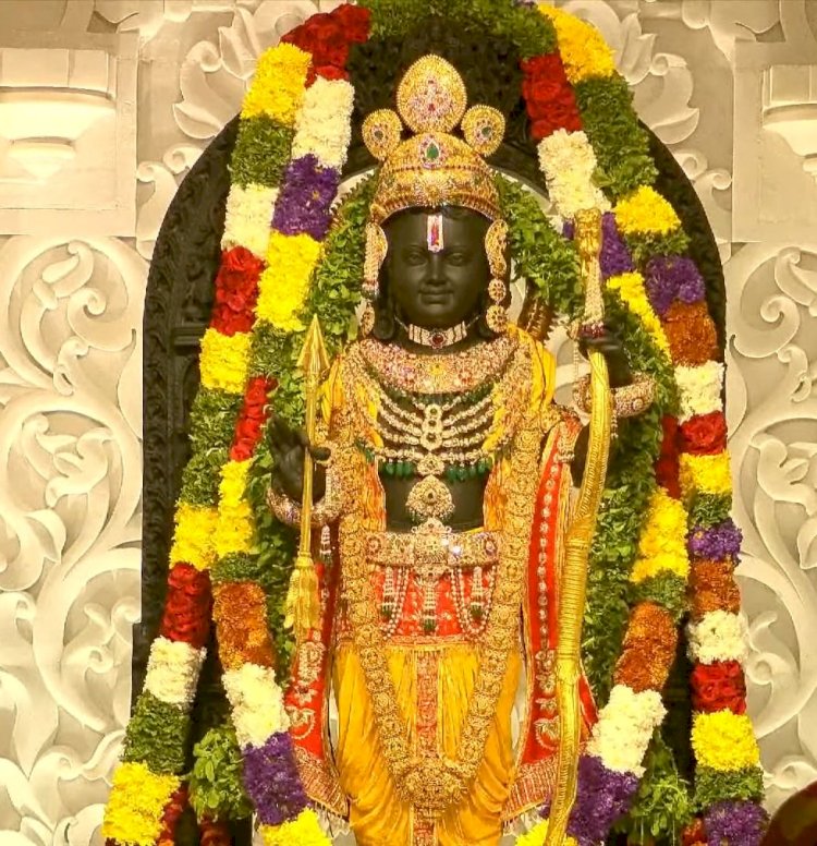Ayodhya Ram Mandir Pran Pratishtha Live : अवध में विराजे रामलला,पीएम मोदी ने की प्राण प्रतिष्ठा,देखे लाइव वीडियो…